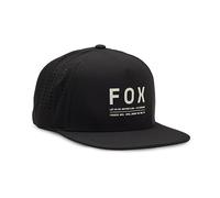FOX Non Stop Tech Snapback - Hombre - Negro - talla única- modelo 2024