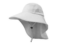 Gorra Nuca,Sombreros para El Sol,UPF 50+,Sombrero de Sol de ala Ancha Unisex Resistente al Agua,Gorra con Protector de Cuello,Sombrero de Pesca Y Trekking