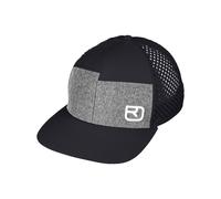 Gorra Ortovox Logo Air Trucker Cap Color: negro/gris