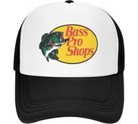 Gorra para el Sol Personalizado Bass Shark Fishing Sport Gorras de béisbol de Malla para Mujeres y Hombres Gorra de Playa Bass-Pro de Alta Gama para Mujeres para papá Gorra de Camionero de de Hip Hop