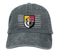 Gorra para la Cabeza, 3.er Grupo de Fuerzas Especiales del Ejército de los EE. UU. Gorras Hip Hop Casual, Transpirable Visera Sombrero para Golf Caza Motociclet