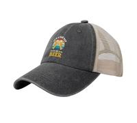 Gorra para la Cabeza,Es un Mal día para ser Cerveza Visera Sombrero Deportivo,Clásica Gorra de Deportes para Pesca Deportes Running