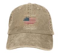 Gorra para la Cabeza,La Variante Final se Llama Comunismo Visera Sombrero Clásica,Cómoda Gorra de Golf para Deportes Running Hombre