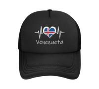 Gorra para la Cabeza, Latido del corazón de la Bandera de Islandia Gorra para Sol Adjustable, Clásica Sombrero de Béisbol para Pesca Caza Running