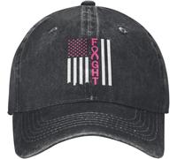 Gorra para Sol, Hijo de un Lazo Rosa de concientización sobre el cáncer de Mama Gorra de Golf Clásica, Deportivo Visera Sombrero para Deportes Motociclet Caza