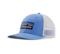 Gorra Patagonia P-6 Logo LoPro Trucker Hat Color: azul/blanco