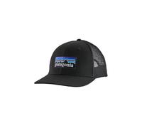 Gorra Patagonia P-6 Logo Trucker (Negro)