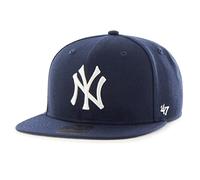 Gorra plana azul marino snapback lisa de MLB New York Yankees de 47 Brand - Azul marino, Talla única
