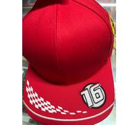 GORRA PUMA RÉPLICA LECLERC GORRA ROJA CARRERA