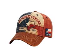 Gorra República de Texas | Gorras de Béisbol Retro - Gorra Conmemorativa República de Texas - Para Mujeres, Hombres, Residentes Locales, Acompañantes, Turistas, Coleccionistas - Uso