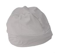 Gorra resistente al viento de secado rápido para usar en el casco durante el ciclismo, correr, bailar y rutinas de fitness de verano (gris claro)