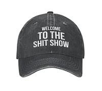 Gorra Running Bienvenido A The Shit Show Graphic Caps Gorra Dad Informal Sombrero Transpirable para Golf Unisex Tenis