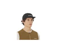 Gorra salomon logo flat deep negro L - XL