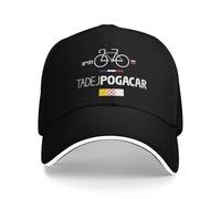 Gorra Sándwich de Ciclismo TADEJ POGACAR para Adultos Gorra de béisbol Hip-Hop Snapback Gorras de Sol Gorras Deportivas Transpirables Verano
