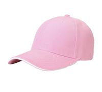 Gorra,Sandwich Hairy Green Baseball Cap Light Plate Sandwich Cap Tourism Building Group Cap Work Cap Visera De Vestir (Pink, A)