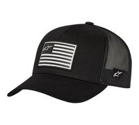 Gorra Snapback Alpinestars 1211-81013-1010-OS Bandera OSFM Negra/Negra