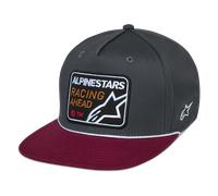 Gorra Snapback Alpinestars Intuitive Gris/RojoTalla única Gris,Rojo
