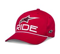 Gorra Snapback Alpinestars Ride Comp Rojo/Blanco/NegroTalla única Rojo,Blanco,Negro