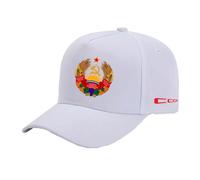 Gorra Snapback Estampada Hombre Y Mujer Golf para C.C.C.P Athletic Trucker Hat Béisbol Ajustable Ligera con Orificio Coleta Cómoda Papá-BaiSe||One_Size