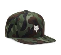 Fox Racing Gorra Snapback Head Camo Tech Camuflaje verde-marrón para hombre OS