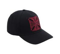 Gorra Snapback Roundbill De Cruz Rojo Emergencia Médica Cmi Negro, Sólo