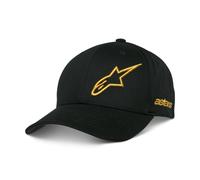 Gorra snapback Sessionized de Alpinestars en color negro y dorado