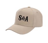 Gorra Snapback Unisex con Orificio para Coleta A.na.RC.h.y S.on.s Papá Clima Cálido Gorras Polo Transpirables. Camionero Ajustable Fitness Béisbol -KQiSe||One_Size