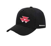 Gorra Snapback Unisex Estampada M.A.SS.EY FE.RG.US.ON Cómoda Y Transpirable Camionero Ideal para Climas Cálidos con Rendimiento Ajustable Béisbol Sencilla-HeiSe||One_Size
