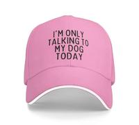 Gorra Solo Estoy Hablando con mi Perro Hoy para Hombre y Mujer, Ideal para Actividades al Aire Libre.