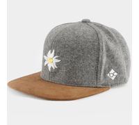 Gorra Strapback De Ante Edelweiss Bavara Con Bordado De Flores Unisex