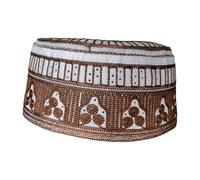 Gorra superior ligera para personas que buscan expresión cultural, contextos religiosos, sombrero de viaje al aire libre, marrón, S