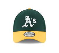 NEW ERA Gorra 'THE LEAGUE OAKATH HM' amarillo / gris / verde oscuro / blanco, Talla 55-60
