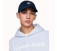 Tommy Jeans Gorra de hombre Heritage con logotipo badge. Azul marino