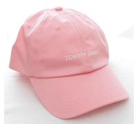 Gorra Tommy Jeans TJW Linear Logo AW0AW15845 Rosa O Púrpura