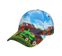 Gorra Tractor Agrícola De La Empresa, Color Negro. Moda Gorra El Sol Transpirable Sombrero para Invierno Verano Aire Libre
