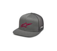 Gorra Trucker Alpinestars 3D Ageless Gris/RojoAjustable Gris,Rojo