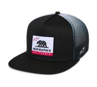 Gorra Trucker Alpinestars Cali Gradient Negro/BlancoTalla única Negro,Blanco
