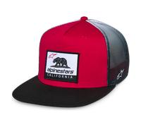 Gorra Trucker Alpinestars Cali Gradient Rojo/Negro/BlancoTalla única Rojo,Negro,Blanco