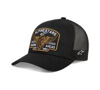 Alpinestars Heritage Patch Trucker Hat Gorra de Béisbol Hombre Negro/Negro Talla única