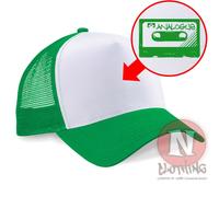 Gorra Trucker Analógica Retro De Club Vieja Escuela Rave Música DJ Rave Ibiza