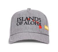 Gorra Trucker Basecap De 5 Paneles Ajustada En Color Gris Coastal HFT ISLAND