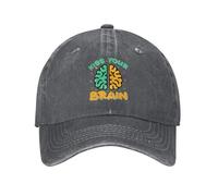 Gorra Trucker BESA Tu Cerebro Gorra Dad Clásica Moda Gorras De Béisbol para Mujer Exteriores Senderismo