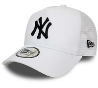 Gorra Trucker Blanca A-Frame Esencial New Era De Los New York Yankees