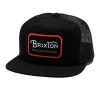 Gorra Trucker Brixton Grade Hp Negra/Naranja/Blanca