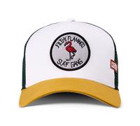 Gorra Trucker Coastal HFT Filthy Flamingo Blanca/Mostaza