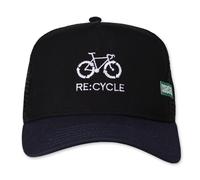 Gorra Trucker Coastal HFT Re:Cycle Negra Basecap Kappe Mütze Meshkappe Cappy Cap