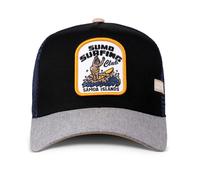 Gorra Trucker Coastal HFT Sumo Samoa Negra/Gris Meshcap Basecap Surf Kappe Nueva