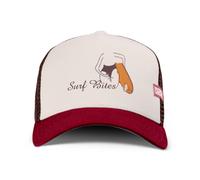 Gorra Trucker Coastal HFT Surf Bites Khaki/Madera/Marrón Oscuro Nueva