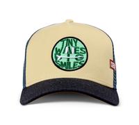 Gorra Trucker Coastal HFT Tiny Waves Khaki/Grey Basecap Meshcap Nueva