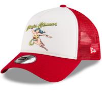 Gorra Trucker DC Comics Wonder Woman New Era Para Niños Ajustable